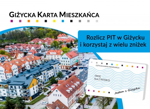 Zostaw swój podatek w Giżycku! Pamiętaj o 1% i GKM!