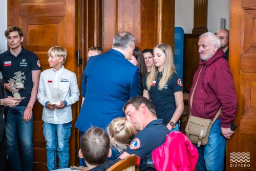 Nagrody Burmistrza w dziedzinie SPORTU_15 maja 2023 r. | gizycko.pl/ Fotografia Tomasz Karolski