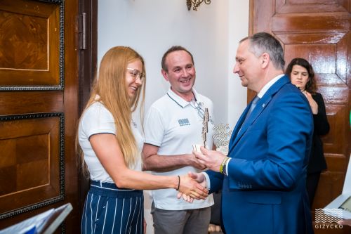 Nagrody Burmistrza w dziedzinie SPORTU_15 maja 2023 r. | gizycko.pl/ Fotografia Tomasz Karolski