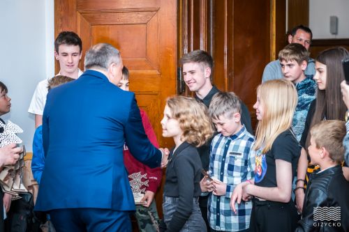 Nagrody Burmistrza w dziedzinie SPORTU_15 maja 2023 r. | gizycko.pl/ Fotografia Tomasz Karolski