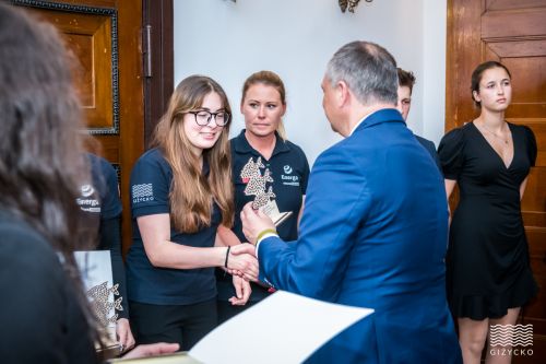 Nagrody Burmistrza w dziedzinie SPORTU_15 maja 2023 r. | gizycko.pl/ Fotografia Tomasz Karolski