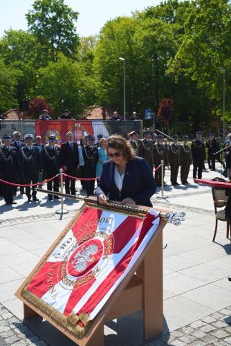 Wojewódzkie Obchody Dnia Strażaka w Giżycku_20 maja 2026_uroczystości oficjalne