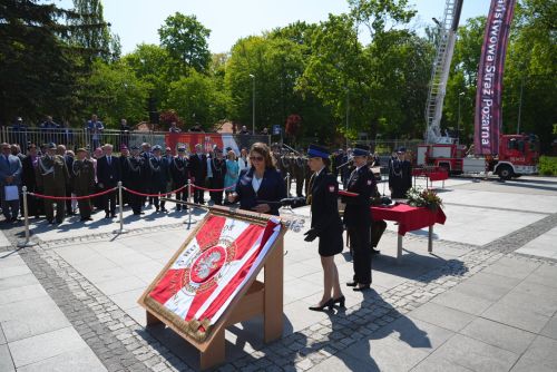 Wojewódzkie Obchody Dnia Strażaka w Giżycku_20 maja 2026_uroczystości oficjalne