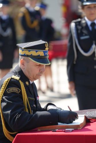 Wojewódzkie Obchody Dnia Strażaka w Giżycku_20 maja 2026_uroczystości oficjalne